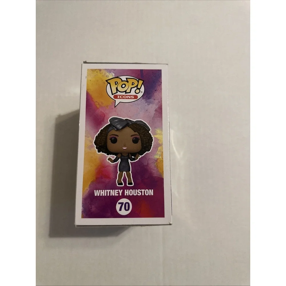 Funko Pop Icons Whitney Houston 70 Vinyl‎ Figure How Will I Know Music Legend